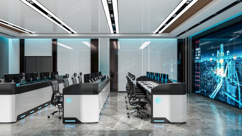 武汉某大型会议指挥中心指挥台